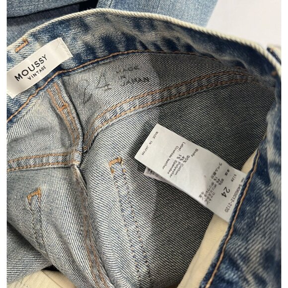 Moussy Vintage Depew Skinny in Light Blue - Picture 5 of 6
